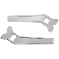 LA CHOPPERS Risers Pullback 10" Chrome LA747110C