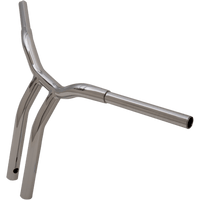 LA CHOPPERS Handlebar Kage Fighter One Piece Bent 14" Chrome LA733814