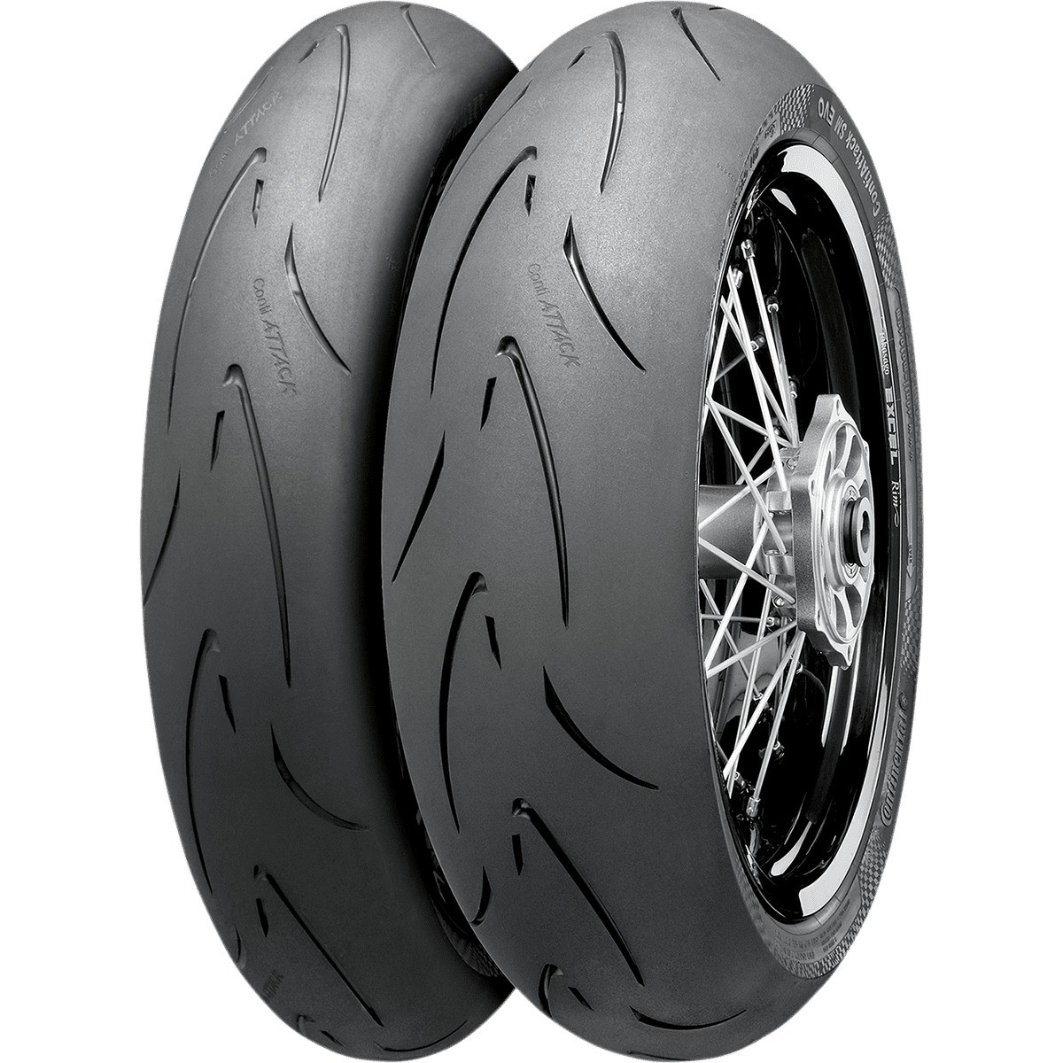 CONTINENTAL Tire ContiAttack SM Evo 160/60R17 69H 02445770000