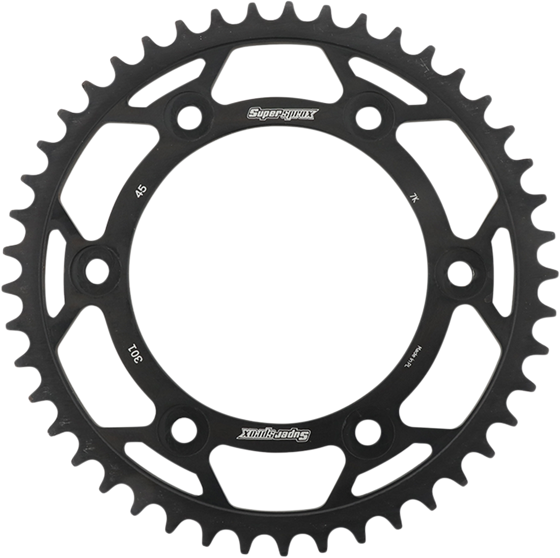 SUPERSPROX Steel Rear Sprocket 45 Tooth