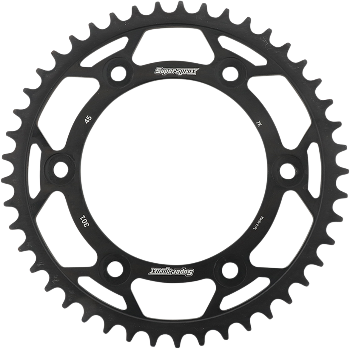 SUPERSPROX Steel Rear Sprocket 45 Tooth