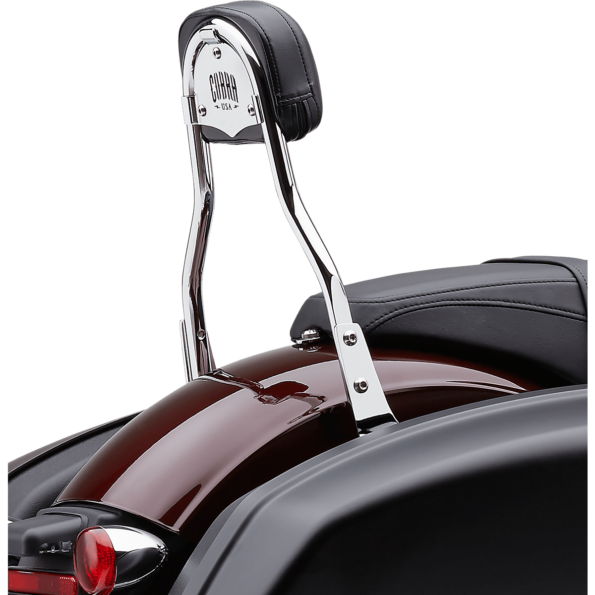 COBRA Backrest Kit 14" Chrome FLSB 6022011