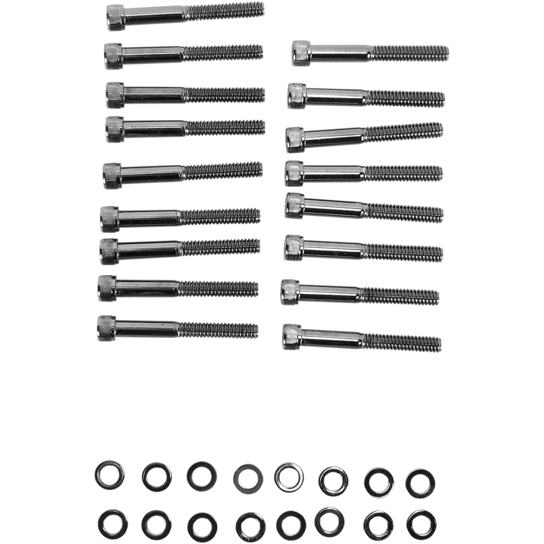 DRAG SPECIALTIES Bolt Kit Knurled Primary