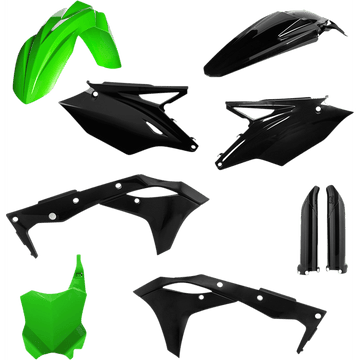 ACERBIS Full Replacement Body Kit Green/Black 2685821089