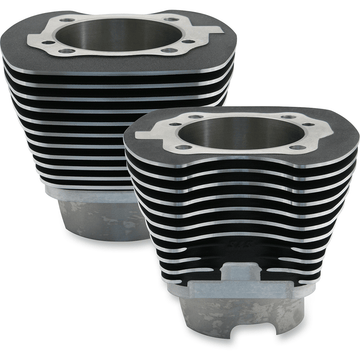 S&S CYCLE Cylinders 4.125" Black