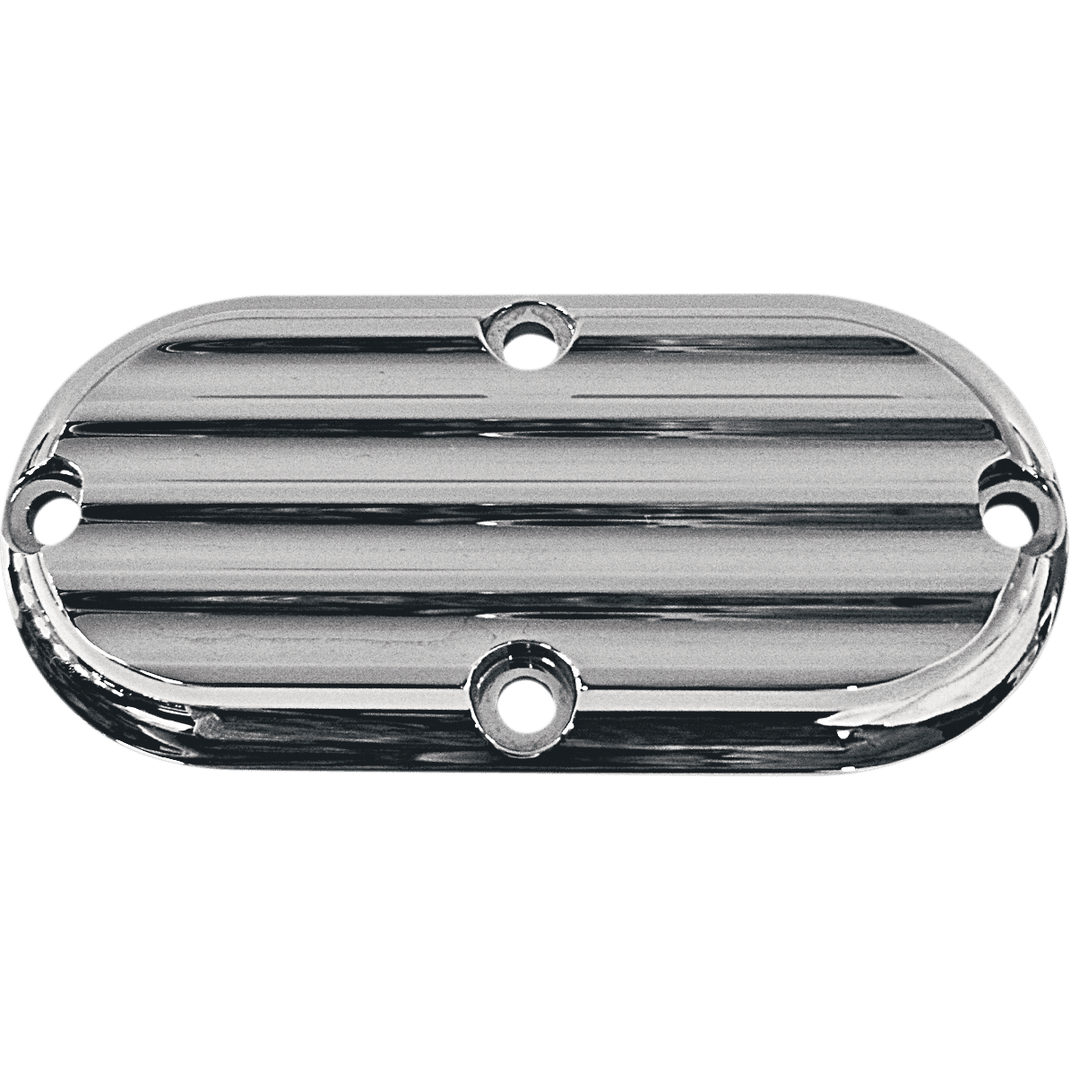 JOKER MACHINE Inspection Cover Chrome Finned 0695FN