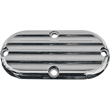 JOKER MACHINE Inspection Cover Chrome Finned 0695FN