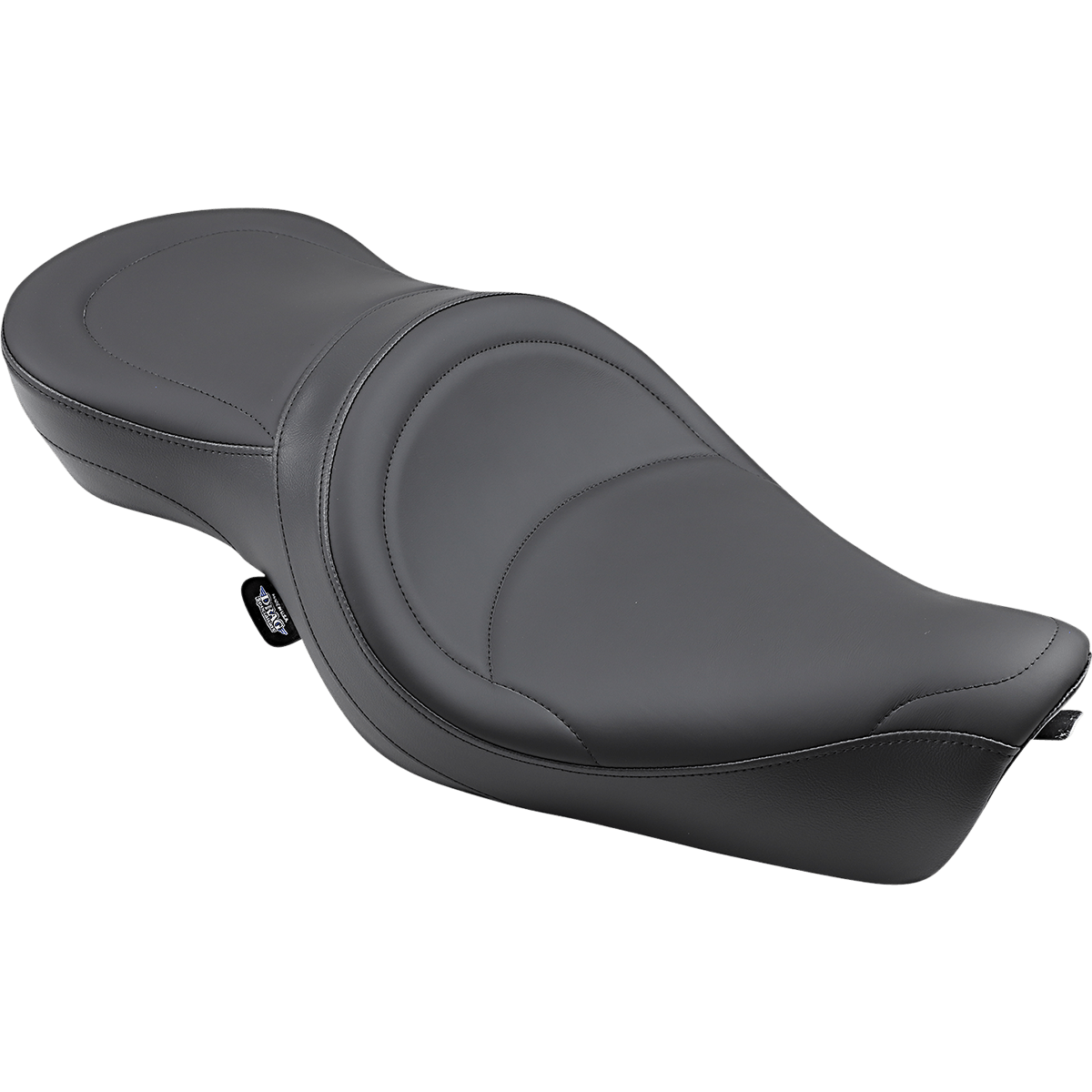 DRAG SPECIALTIES Low-Profile Touring Seat Wide Mild Stitched XL '04-'22