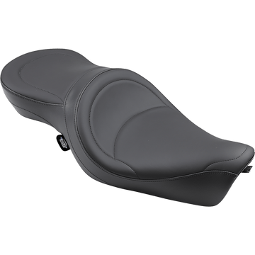 DRAG SPECIALTIES Low-Profile Touring Seat Wide Mild Stitched XL '04-'22