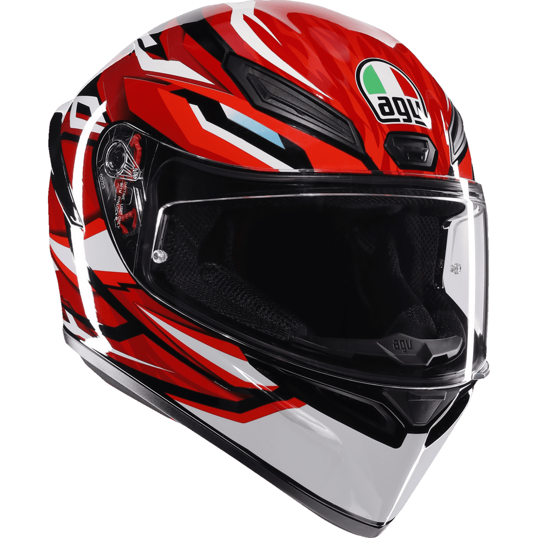 AGV K1 S Helmet Lion Black/Red/White XL 2118394003035XL