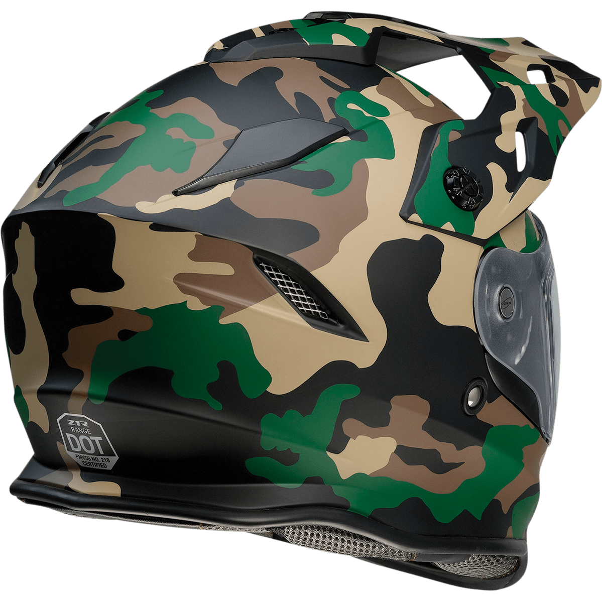 Z1R Range Helmet Camo Woodland Small