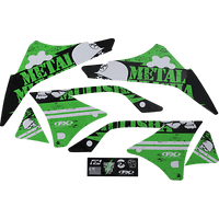 FACTORY EFFEX Metal Mulisha Graphic Kit Kawasaki