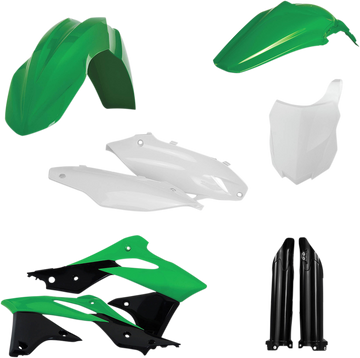 ACERBIS Full Replacement Body Kit OE '16 Green/White/Black 2314185135