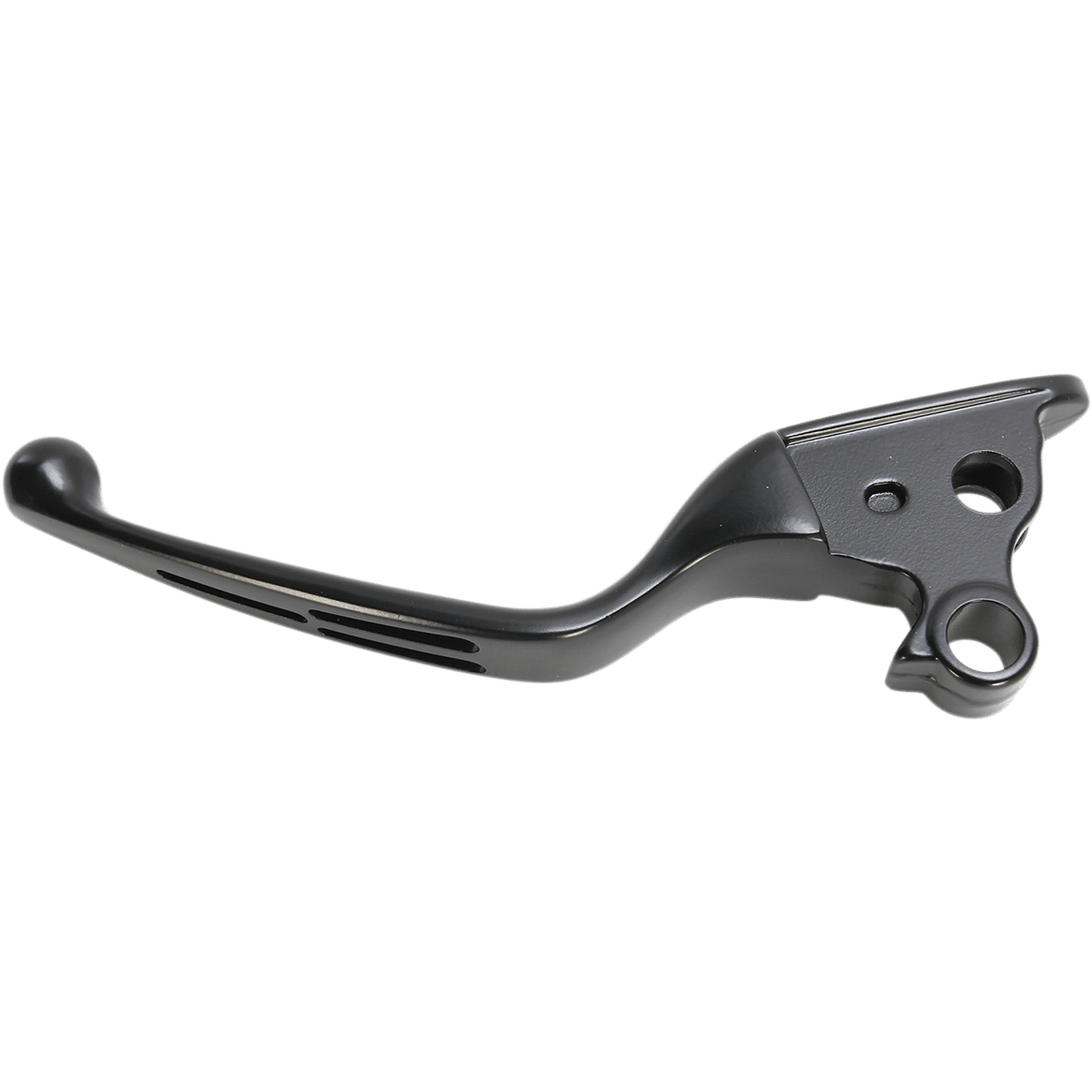 DRAG SPECIALTIES Clutch Lever Wide Blade Slotted Black