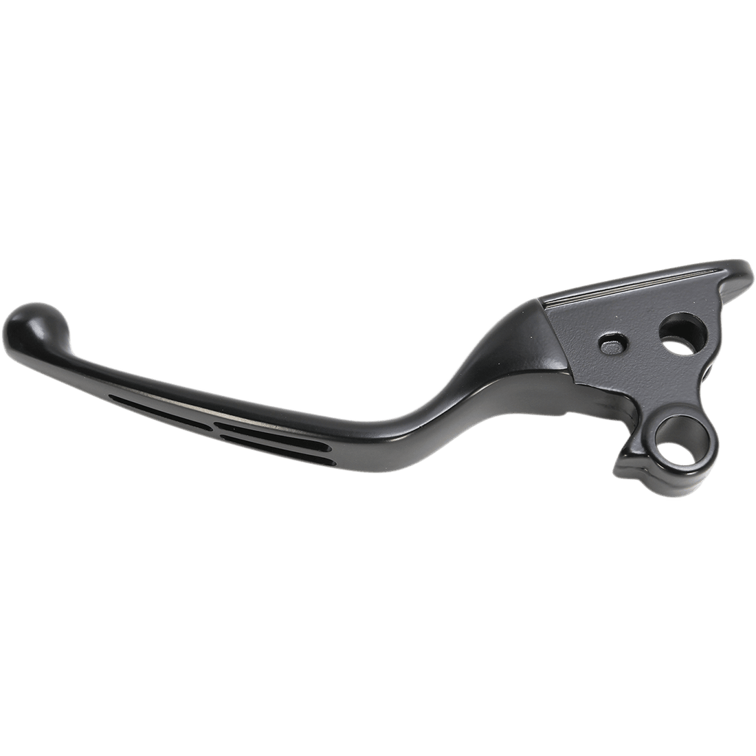 DRAG SPECIALTIES Clutch Lever Wide Blade Slotted Black