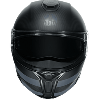 AGV SportModular Helmet Dark Refractive Carbon/Black Medium 211201O2IY01412