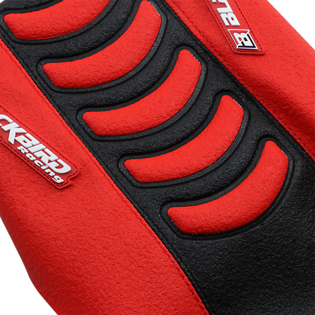 BLACKBIRD RACING Double Grip 3 Seat Cover Black/Red CRF