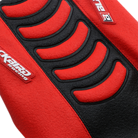 BLACKBIRD RACING Double Grip 3 Seat Cover Black/Red CRF