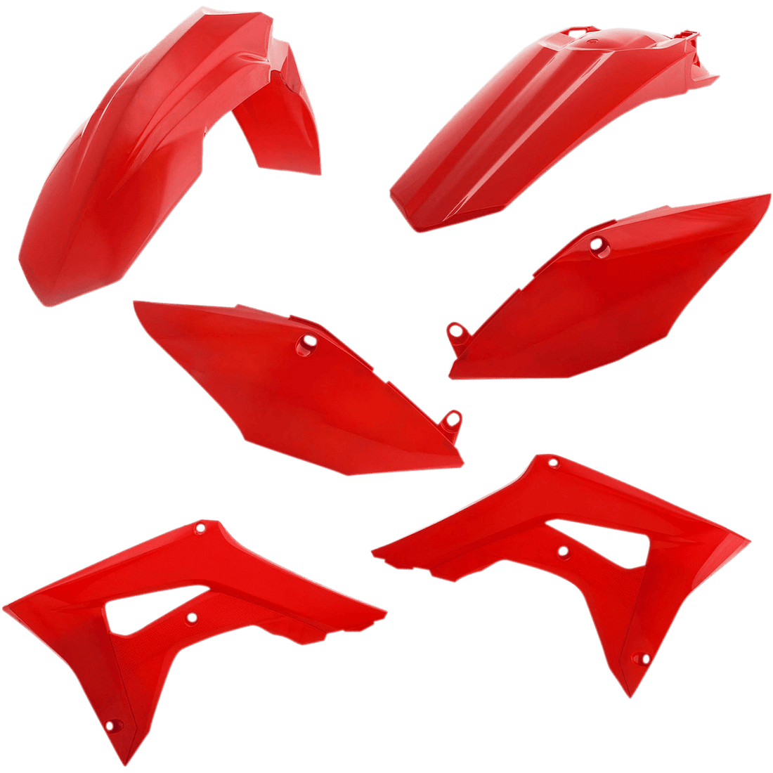 ACERBIS Standard Replacement Body Kit Red 2630690227