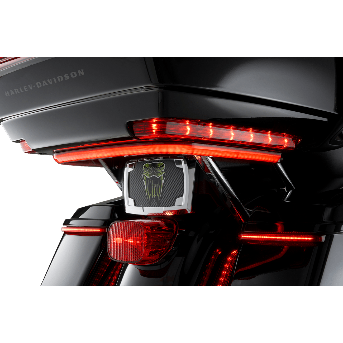 CIRO Tour-Pak Taillight Light Smoke Lens