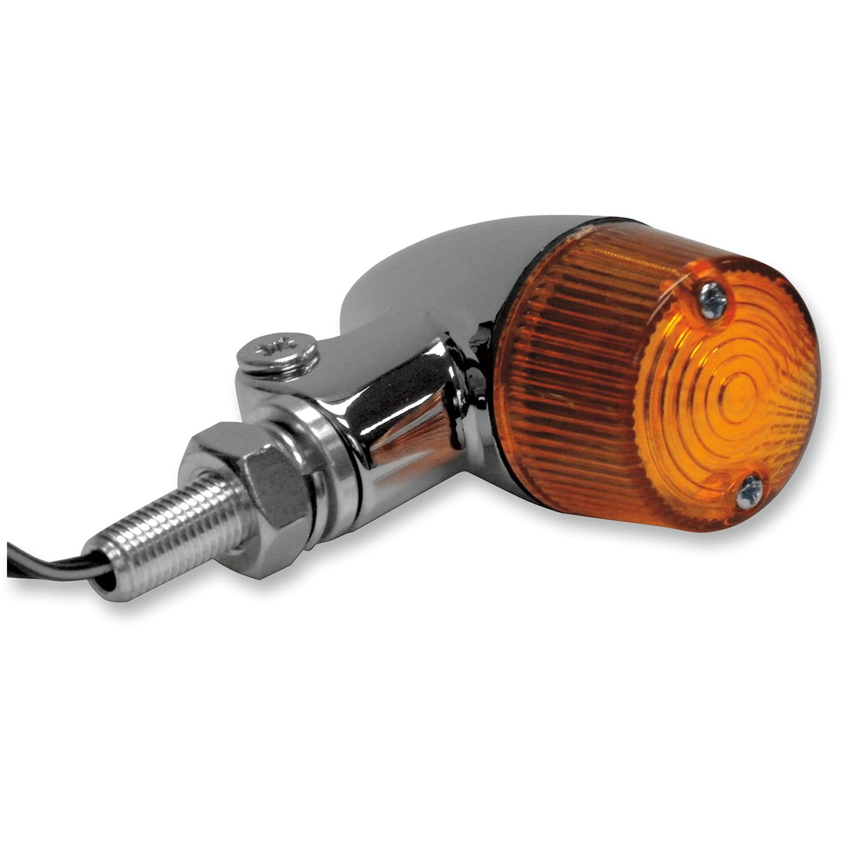 K&S TECHNOLOGIES Marker Light Single Filament Chrome/Amber