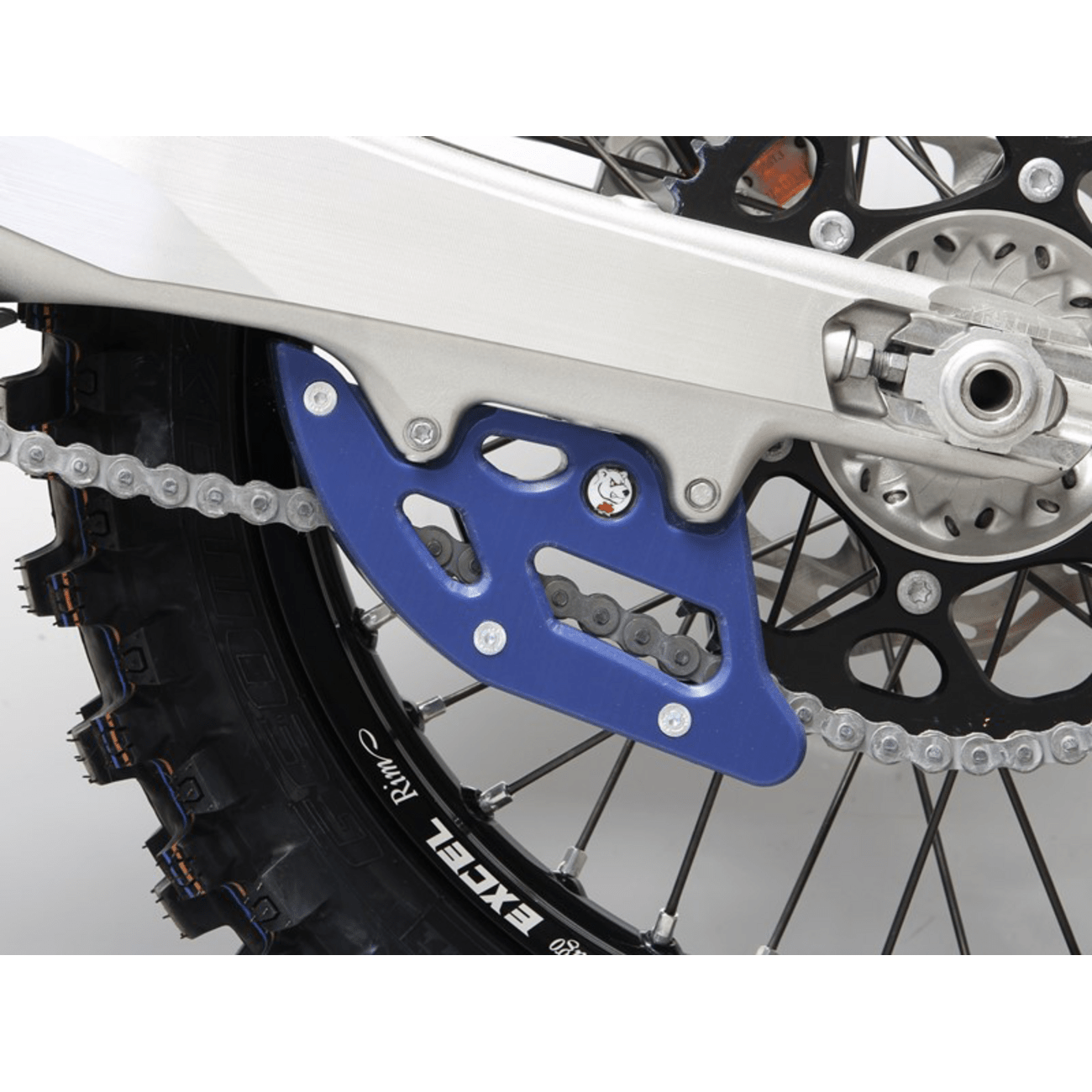 AXP RACING Chain Guide Blue Husqvarna AX1667