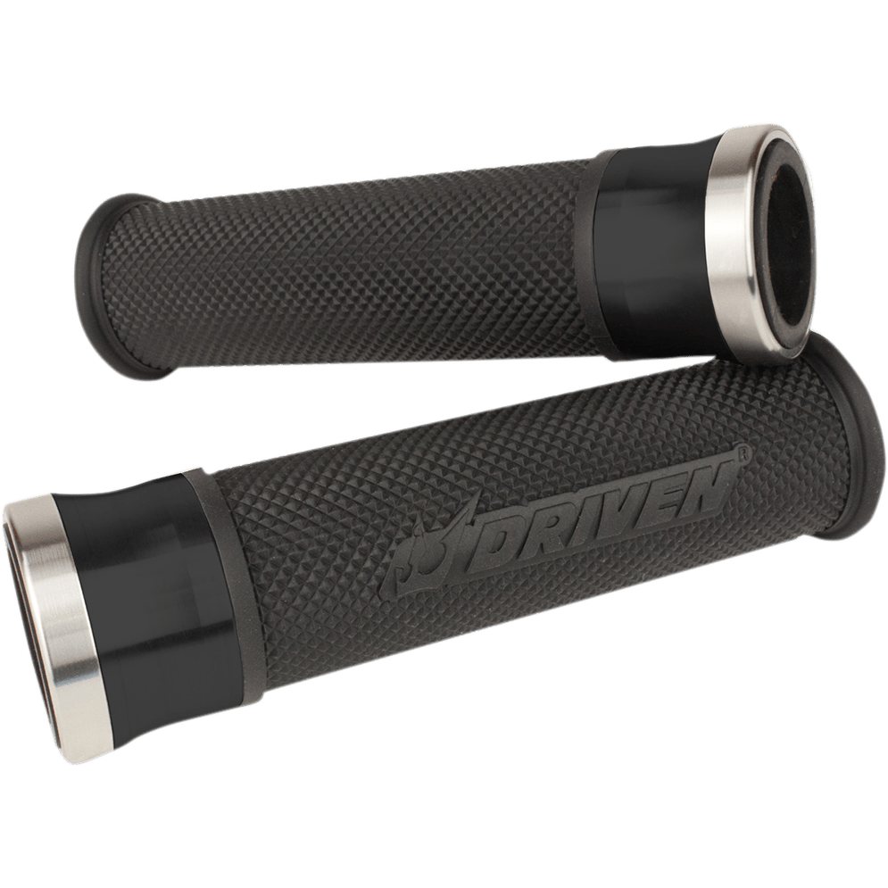 DRIVEN RACING Grips Halo Black/Black