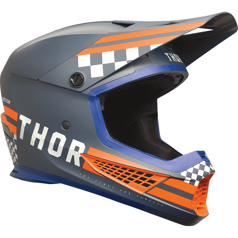 THOR Sector 2 Helmet Combat Midnight/Orange XS