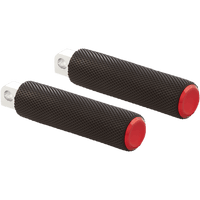 ARLEN NESS Footpegs Knurled Red 07938