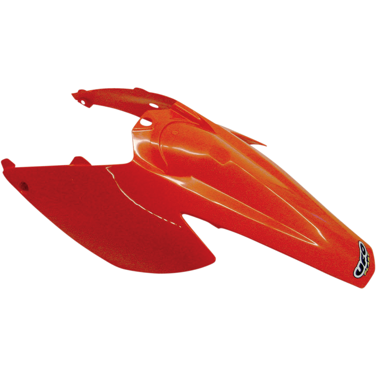 UFO Rear Fender With Side Panels KTM Orange '98-'22