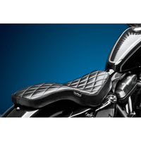 LE PERA Cobra Full-Length Seat Diamond Black XL '04-'22 LK076DM