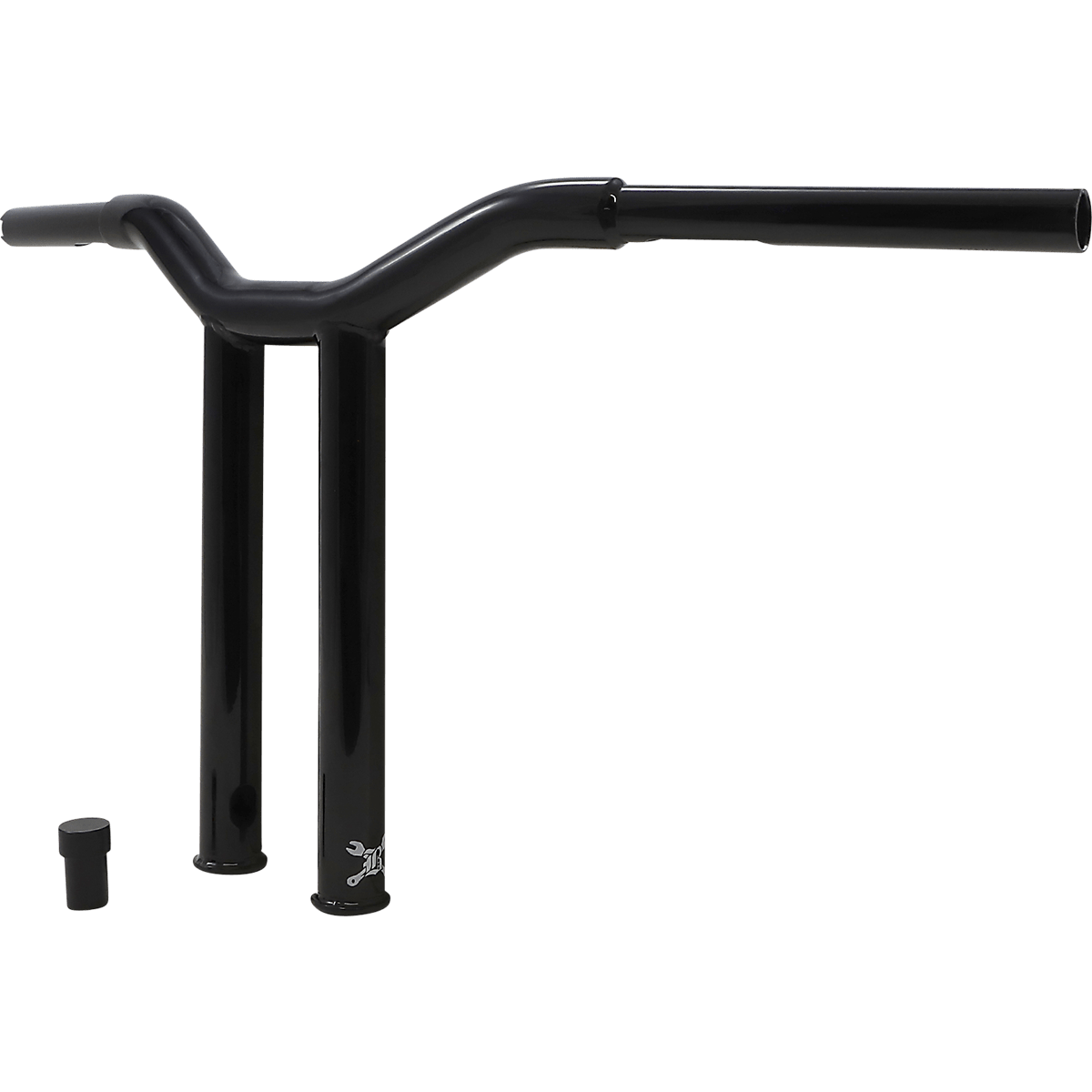 BURLY BRAND Handlebar Dominator Straight 12" Black B126072B