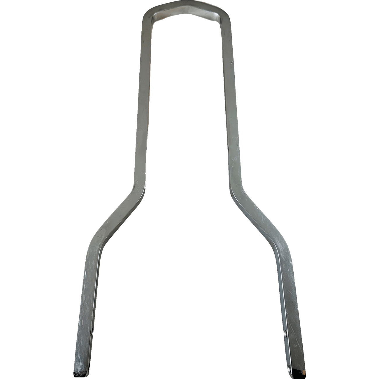 DRAG SPECIALTIES Square Sissy Bar Chrome 14.75" H x 8.75" W