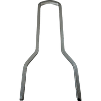 DRAG SPECIALTIES Square Sissy Bar Chrome 14.75" H x 8.75" W