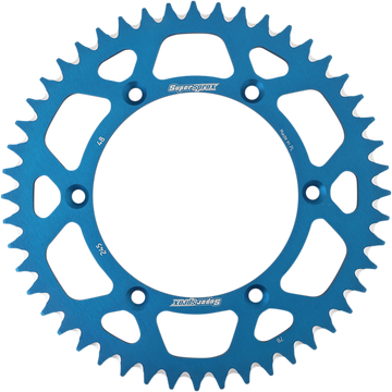 SUPERSPROX Rear Sprocket Blue Yamaha 48 Tooth