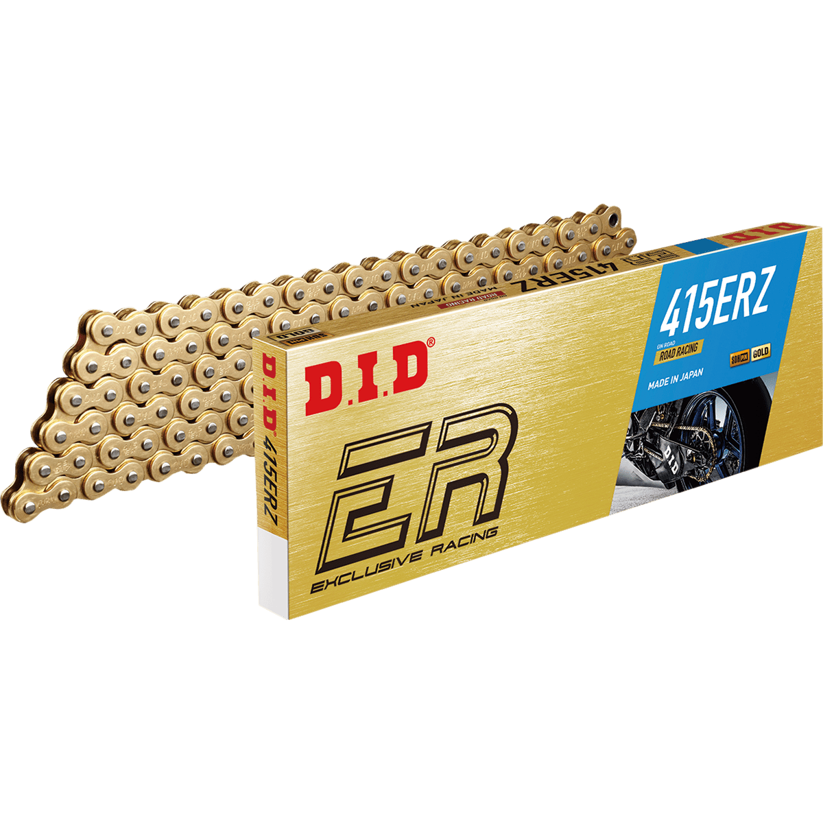 DID 415 ERZ Series Racing Chain 120 Links 415ERZX120RB