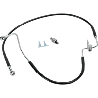 DRAG SPECIALTIES Brake Line Rear Black