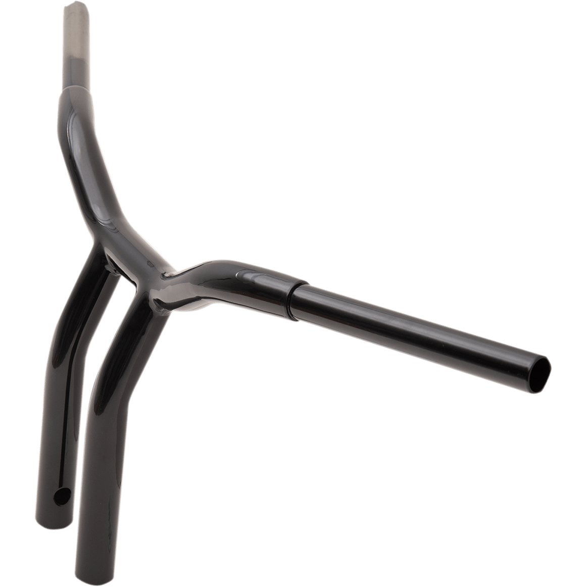 LA CHOPPERS Handlebar Kage Fighter One Piece Bent 12" Black LA733812B