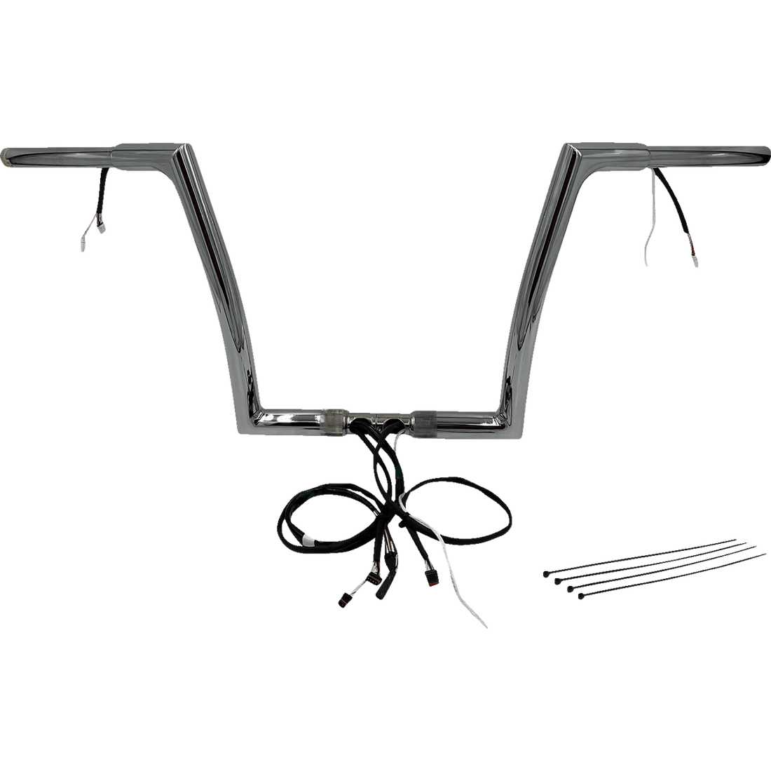 FAT BAGGERS INC. Handlebar Kit Flat Top 12" Chrome 702912