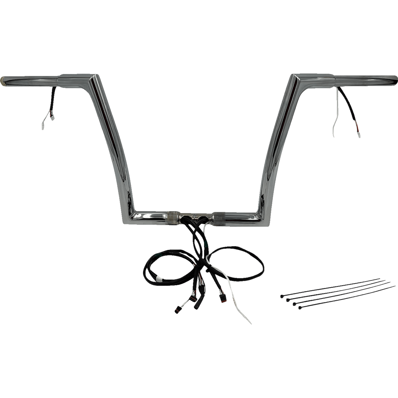 FAT BAGGERS INC. Handlebar Kit Flat Top 12" Chrome 702912