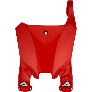 ACERBIS Raptor Number Plate Red