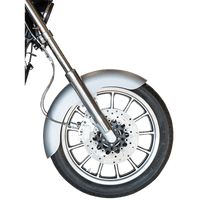 RUSS WERNIMONT DESIGNS Dyna Front Fender For 90/90-19" Wheel 4.3/4" W 34-3/4" L RWD50170