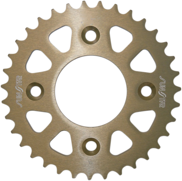 SUNSTAR SPROCKETS Rear Sprocket 35 Tooth Honda Works/Gold