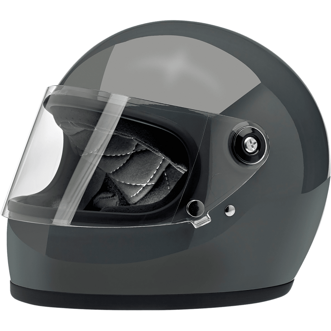 BILTWELL Gringo S Helmet Gloss Storm Gray XS 1003109101