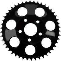 DRAG SPECIALTIES Rear Sprocket Black Dished 46 Tooth