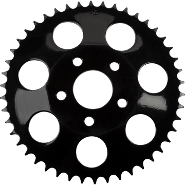 DRAG SPECIALTIES Rear Sprocket Black Dished 46 Tooth