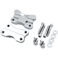 DRAG SPECIALTIES Fender-To-Fork Adapters Chrome