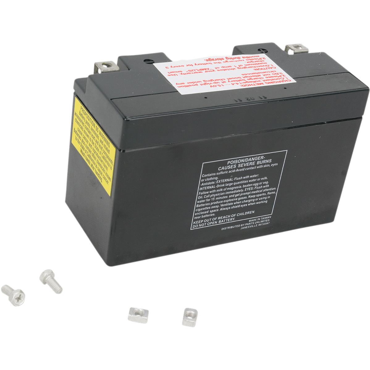 PARTS UNLIMITED AGM Battery YT7B-BS