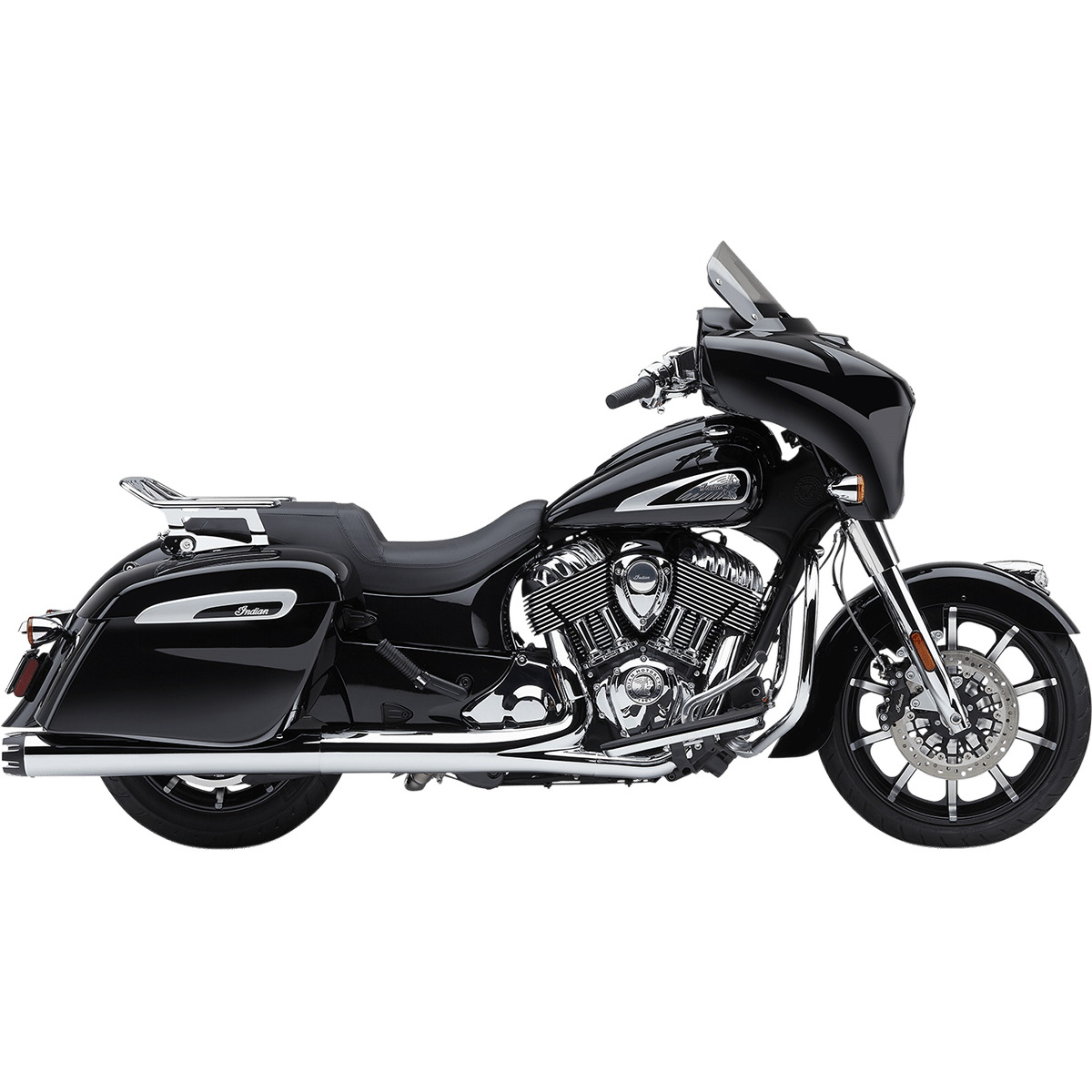 COBRA Dual Cut Slip-On Mufflers Chrome 5206