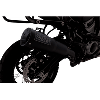 VANCE & HINES Adventure Hi-Output 450 Slip-On Muffler Black Stainless Steel 46533